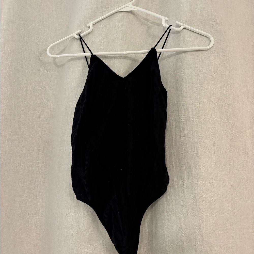 Colsie Black Bodysuit